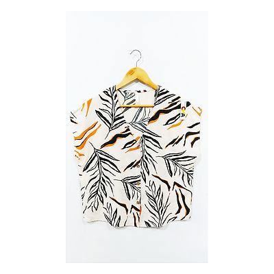 Blusa Fibrana Piolín con Botones Coco
