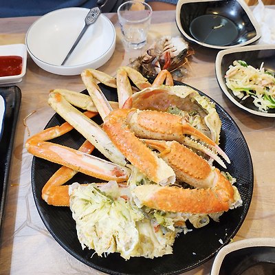 소문난 포항 영일대 해수욕장 대게 맛집 '영일대 미남포차' 방문기