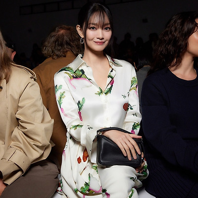 신민아, '로에베' 2025 봄-여름 여성 컬렉션 런웨이 쇼 참석