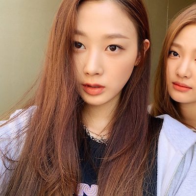 에스파 지젤 버블 셀카 모음