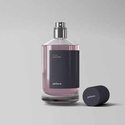 Classic Perfume Mockup(클래식 향수 목업)