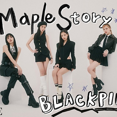 블랙핑크 보그 코리아 '메이플 스토리' 화보 사진