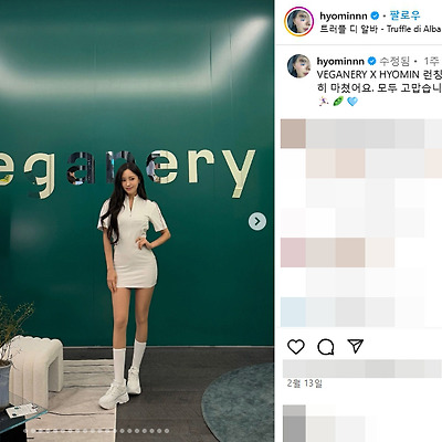 티아라 효민 결혼 비키니 다리 몸매 인스타