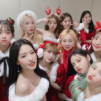 이달의 소녀 @MCOUNTDOWN  - All I Want for Christmas Is You cover