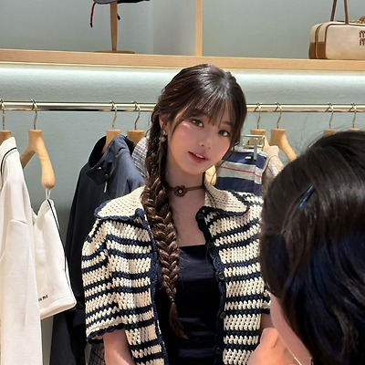 땋은 머리 원영