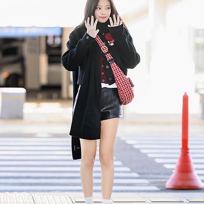 블랙핑크 제니, 공항패션