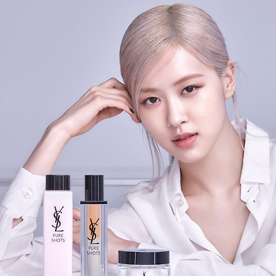 BLACKPINK(블랙핑크) ROSE(로제) 입생로랑 뷰티 X 보그 '나이트 리부트 세럼' 화보 고화질