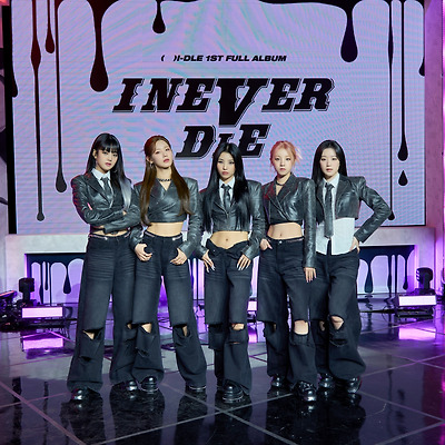 (G)I-DLE ((여자)아이들) 첫 번째 정규 앨범 'I NEVER DIE' 발매 기념 쇼케이스 사진② 고화질