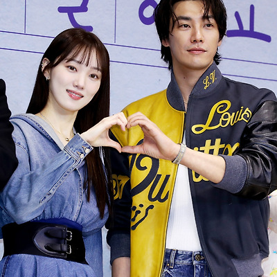 이성경(Lee Sung-kyoung) 김영광(Kim Young-kwang) 디즈니플러스 오리지널 시리즈 '사랑이라 말해요' 제작발표회 고화질