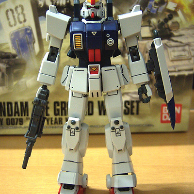 [HGUC] RX-79 건담 육전형 세트