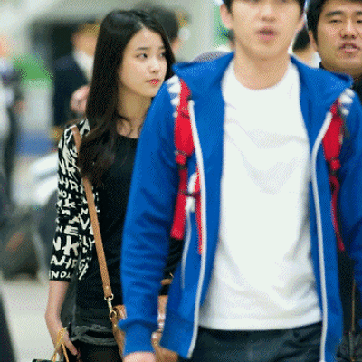 120323 김포공항 아이유 입국 직찍 by 미스터신iu