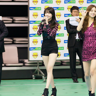 121114 아산 프로배구 홈 개막전 축하공연 걸스데이 직찍 by 버칼리