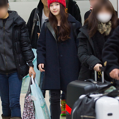 130112 김포공항 아이유 입국 직찍 by 버칼리