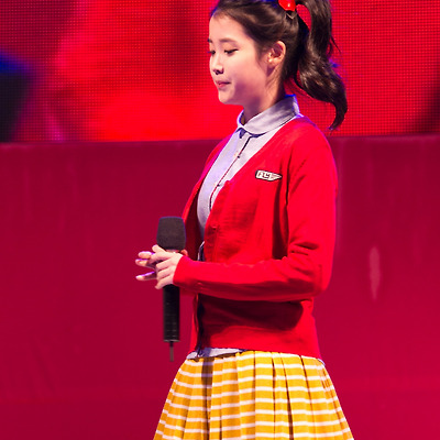 111015 최강희의 볼륨을 높여요 공개방송 아이유 직찍 -1- by 미스터신iu
