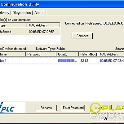 끝나지 않은 유선시대 - 전력선 인터넷 iPLC SD8501