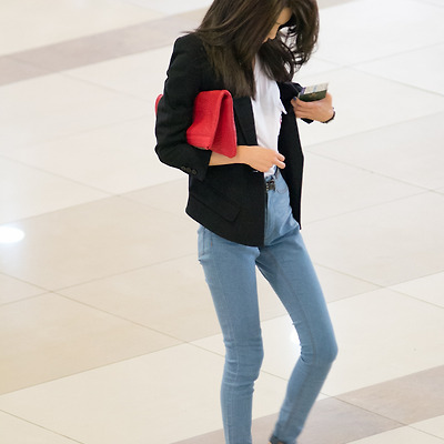 121005 소녀시대 태연 김포공항 출국 by 미스터신iu