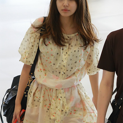120710 소녀시대 수영 공항사진