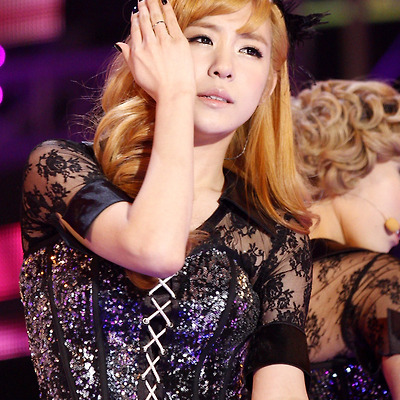 소녀시대 티파니 농심콘서트~!!! 훗~~