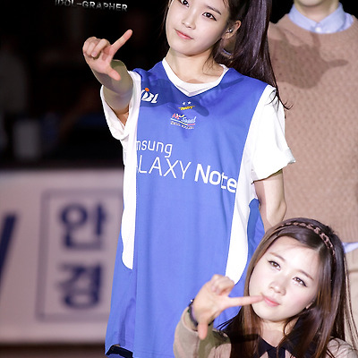[PHOTO] 120211 프로농구 삼성 VS 동부 축하공연 - 아이유 by 1st Holic
