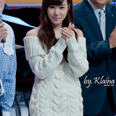 SNSD 티파니 110111 SBS 스타킹 녹화 사진