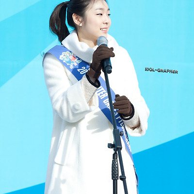 [PHOTO] 120129 2013 평창 동계 스페셜올림픽 D-365 기념행사 - 김연아 o첫눈에o