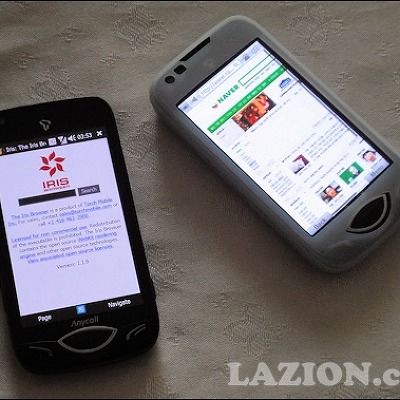T옴니아2, 스마트폰용 새로운 2가지 웹브라우저 살펴보기