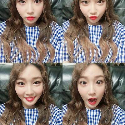 아이오아이 김청하 셀카(feat. 유연정)