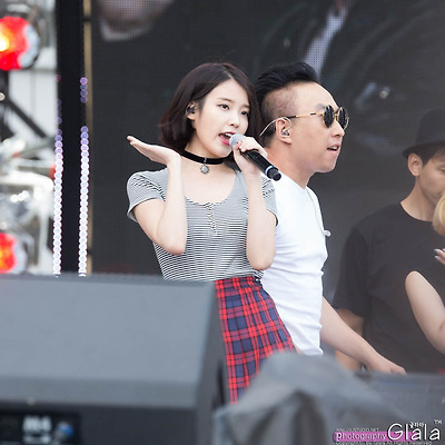 150813 무한도전 영동고속도로가요제 아이유 리허설 직찍 by 글라라