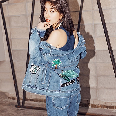 수지 게스 SS 컬렉션 고화질 화보 14장