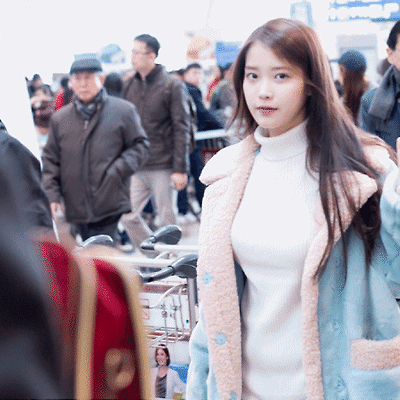 160109 아이유 출국 by 미스터신iu