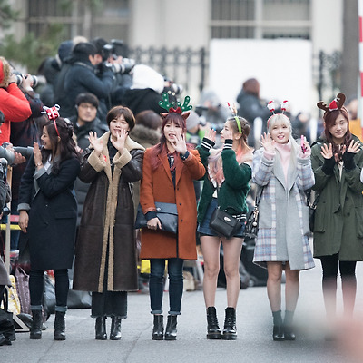 151225 뮤직뱅크 트와이스 출근길