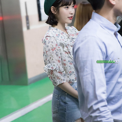 170604 아이유 영상회 부산 퇴근 직찍