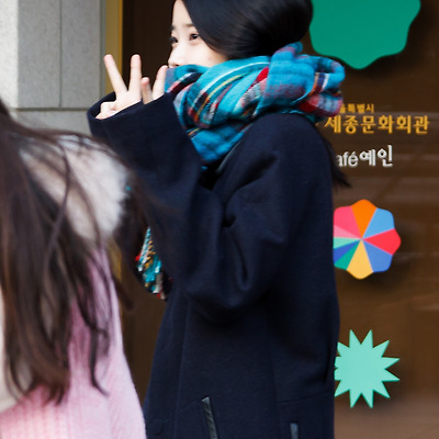 141217 청룡영화상 아이유 출퇴근 직찍