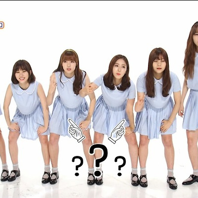 단체사진찍는 걸그룹 여자친구ㅋㅋㅋㅋ