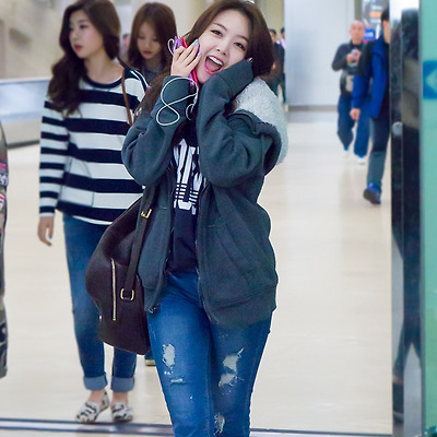 140410 김포공항 걸스데이 민아 직찍 by 스피넬