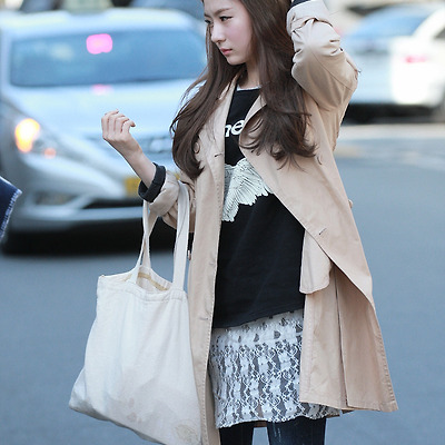 140404 뮤직뱅크 출근길 틴트(tint) 상미 직찍