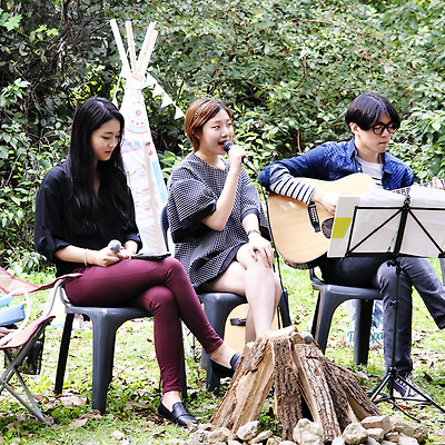 20140927 이니스프리 플레이 그린 페스티벌 듣고있으면 기분좋아져라 , 차여울밴드