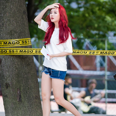 150702 광주 유니버시아드 전야제 출근길 걸스데이 유라 직찍 by 스피넬