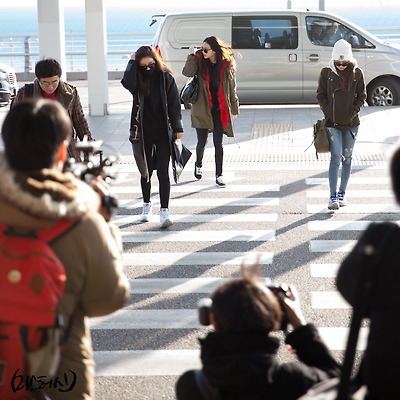 141202 걸스데이 MAMA 홍콩 출국 사진