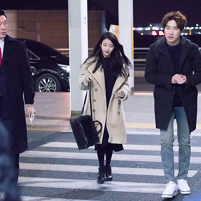 [160131] 인천공항 출국 아이유 직찍 by 달빛마차