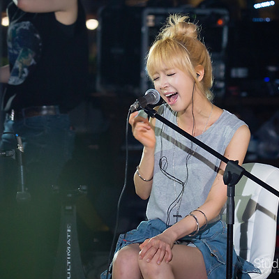 130809 정준영 로이킴의 친한친구 라디오버스킹 AOA - 초아 직찍