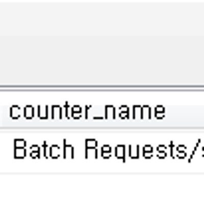 Performance Counter 수집 - Transaction/sec