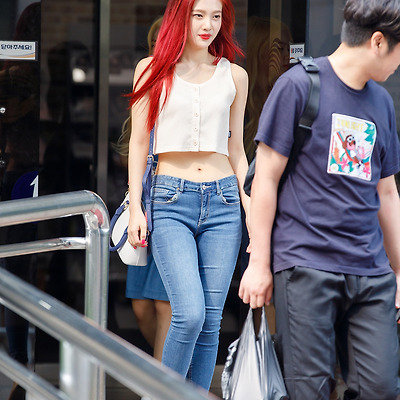 170721 레드벨벳 조이, 예리 뮤직뱅크 중퇴 직찍