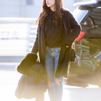 160122 인천공항 출국 걸스데이 소진 유라 직찍 by 스피넬