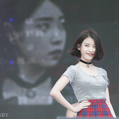 [150813] 무한도전 영동고속도로 가요제 리허설 아이유 직찍 by 달빛마차