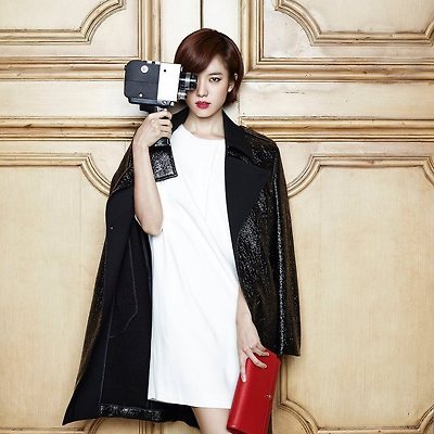 하지원, 한효주 굿다운로더 캠페인 인스타일 10월호 특별화보 4P