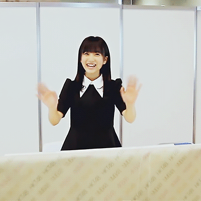 AKB48 7th 앨범 에어악수회 야부키 나코 움짤