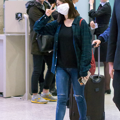 140324 홍콩팬미팅 인천공항 입국 아이유 직찍 by 스피넬