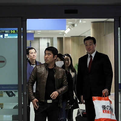 [14.03.24] 인천공항 아이유 입국길 직찍 by NaDia