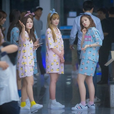 러블리즈♡아는형님 잠옷 / 퇴근 직찍